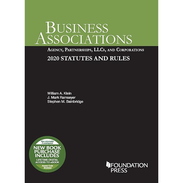 Business Associations: Agency, Partnerships, LLCs, and